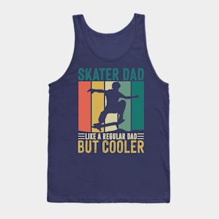 Retro Skater Dad Tank Top